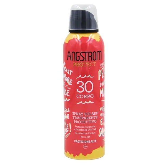 Angstrom Protect Spray Solare 30 Corpo Trasparente Protettivo 200 Ml | Acquista Online su Farmaclick