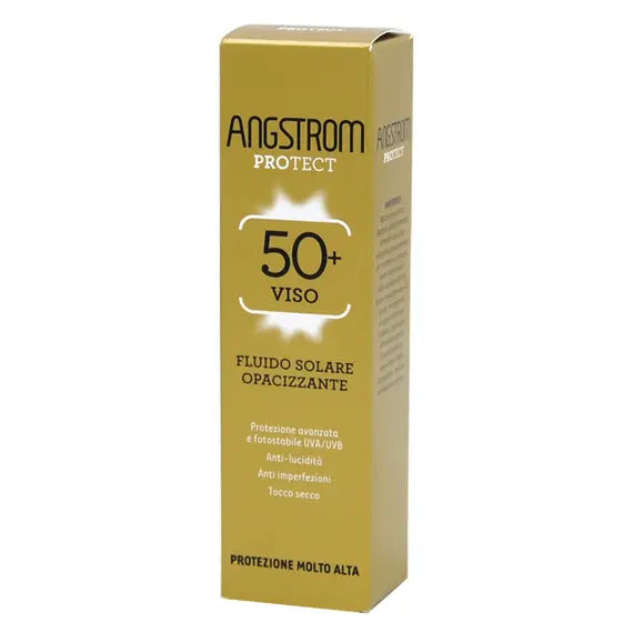 Angstrom Protect 50 Fluido Solare Viso Opacizzante 40 Ml | Acquista Online su Farmaclick