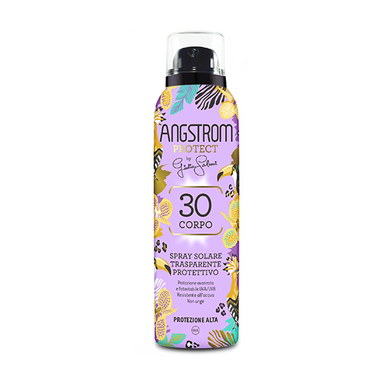 Angstrom Spray Solare Trasparente Corpo Spf 30 Protettivo Limited Edition 200 Ml | Acquista Online su Farmaclick