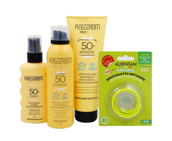 Promozione Solari Pacchetto Angstrom + Omaggio Alontan