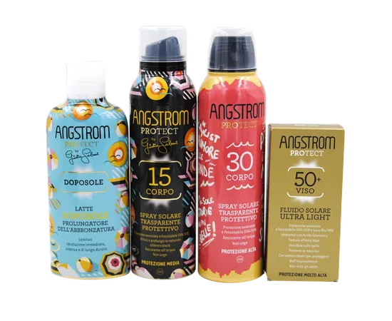 Promozione Solari Pacchetto Angstrom Protect by Giulia Salemi