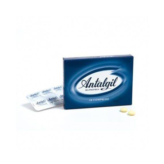 Antalgil 200 Mg - 10 Compresse | Antidolorifico e Antinfiammatorio a Base di Ibuprofene | Acquista Online su Farmaclick