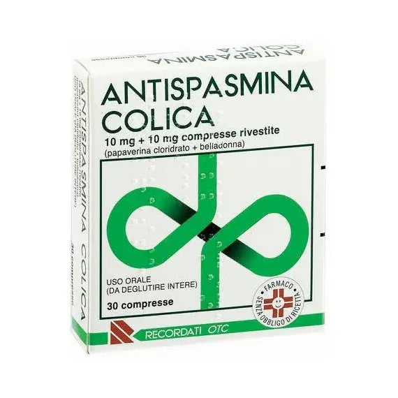 Antispasmina Colica 10mg+10mg 30 Compresse Rivestite Uso Orale | Acquista Online su Farmaclick