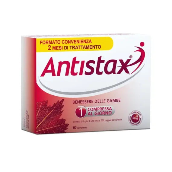 Antistax Integratore per il Benessere delle Gambe 60 Compresse | Acquista Online su Farmaclick