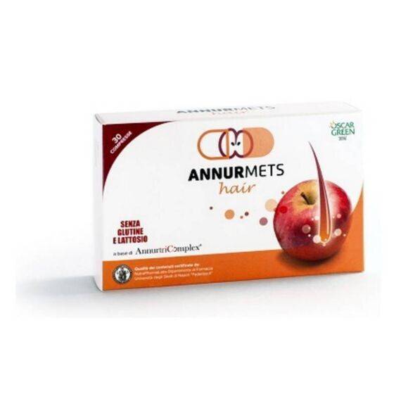 Annurmets Hair 510 Mg Integratore Rinforzante per Capelli 30 Compresse | Acquista Online su Farmaclick