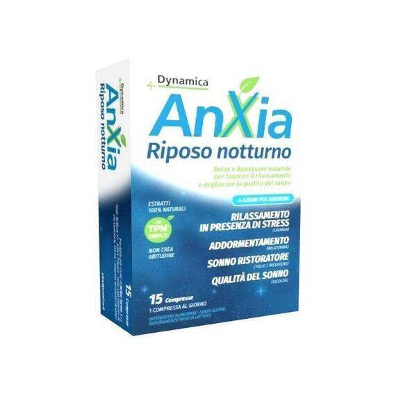 Anxia Riposo Notturno Integratore per Migliorare la Qualitã del Sonno 15 Compresse | Acquista Online su Farmaclick