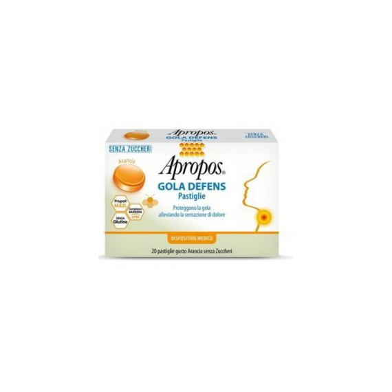Apropos Gola Defens Senza Zuccheri 20 Pastiglie | Acquista Online su Farmaclick