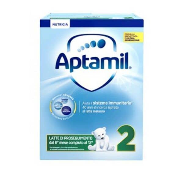 Aptamil 2 Latte di Proseguimento Dal 6â° Mese Compiuto Al 12â° 750 G | Acquista Online su Farmaclick
