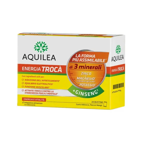 Aquilea Energia Troca' e Ginseng 20 Bustine | Acquista Online su Farmaclick