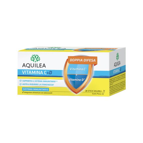 Aquilea Vitamina C+d 28 Stick | Acquista Online su Farmaclick