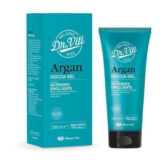 Dr Viti Doccia Gel Olio Biologico di Argan Nutriente Emolliente 200 Ml | Acquista Online su Farmaclick
