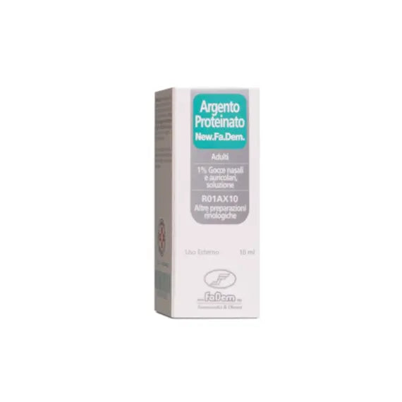 Argento Proteinato New Fa Dem Adulti Gocce 10ml 1% | Acquista Online su Farmaclick
