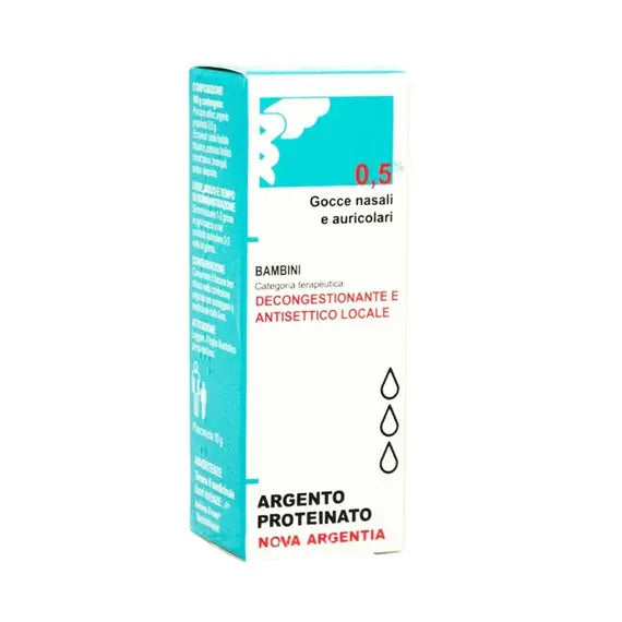 Argento Proteinato Gocce 10 Ml 0,5% | Acquista Online su Farmaclick