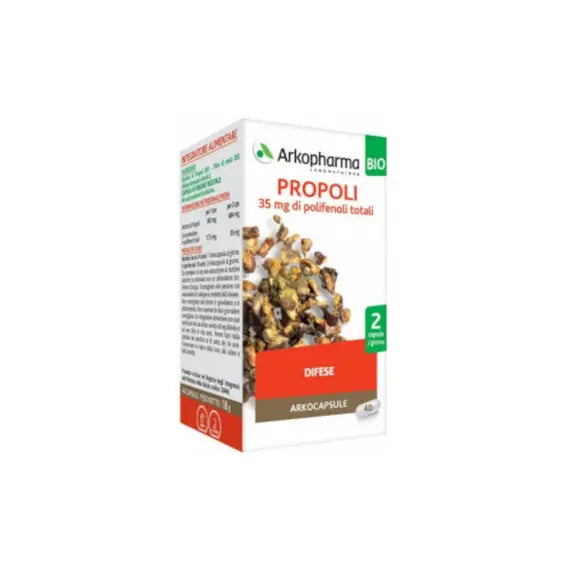 Arkopharma Propoli Bio 40 Arkocapsule per il Benessere Respiratorio | Acquista Online su Farmaclick