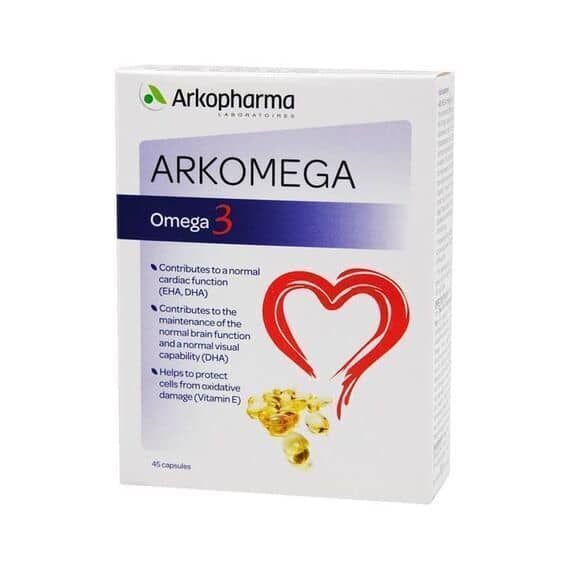 Arkopharma Arkomega 3 Integratore per il Benessere Cardiovascolare 45 Capsule | Acquista Online su Farmaclick