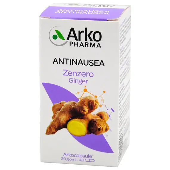 Arkopharma Zenzero Antinausea 40 Arkocapsule | Acquista Online su Farmaclick