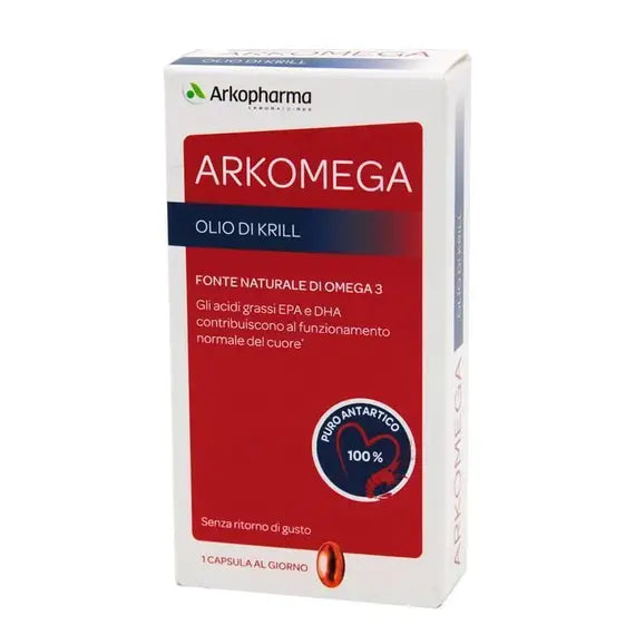 Arkopharma Olio di Krill Arko Proteggi il Tuo Cuore 30 Capsule | Acquista Online su Farmaclick