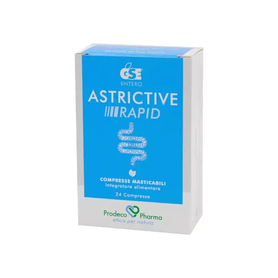 Gse Entero Astrictive Rapid 24 Compresse Masticabili | Acquista Online su Farmaclick