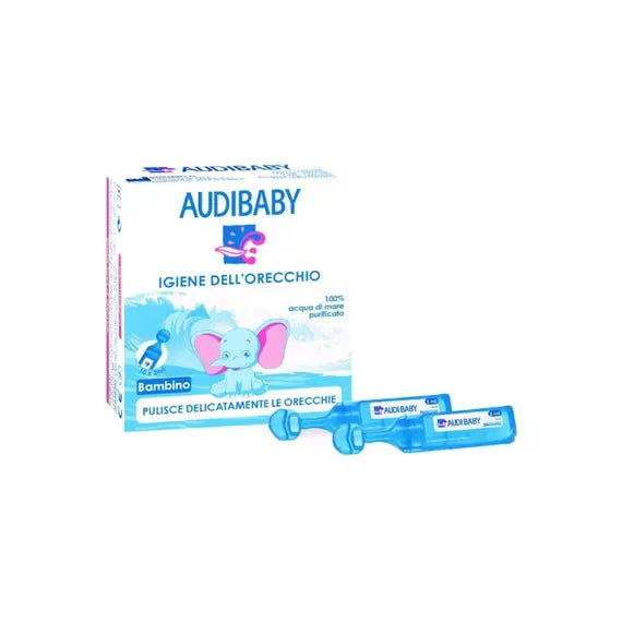 Audibaby Detersione delle Orecchie di Bambini e Neonati 10 Flaconcini da 2 Ml | Acquista Online su Farmaclick