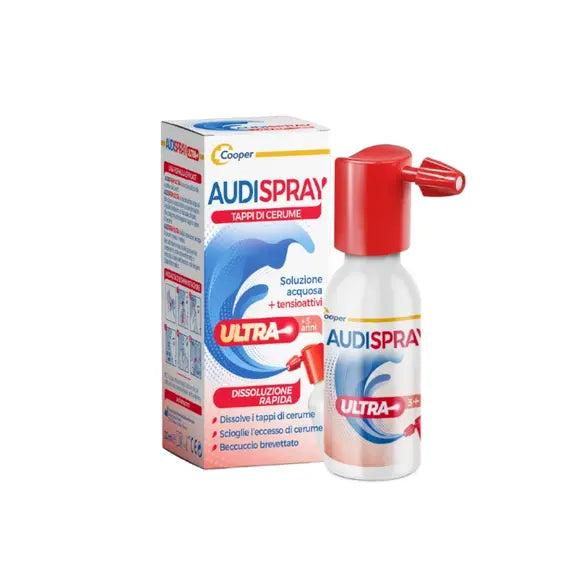 Audispray Ultra Tappi di Cerume 20 Ml | Acquista Online su Farmaclick