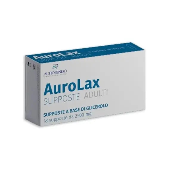 Auro Lax Supposte Adulti a Base di Glicerolo 18 Supposte da 2500 Mg | Acquista Online su Farmaclick