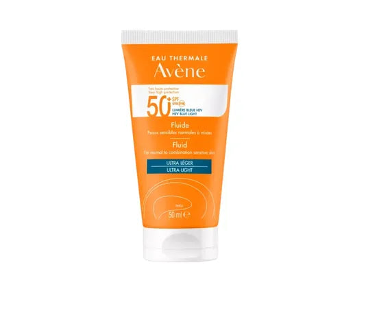 Avene Fluido Tocco Secco Protezione Molto Alta Spf 50+ Viso E Collo 50 Ml
