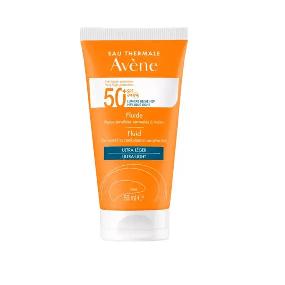 Avene Fluido Tocco Secco Protezione Molto Alta Spf 50+ Viso e Collo 50 Ml | Acquista Online su Farmaclick