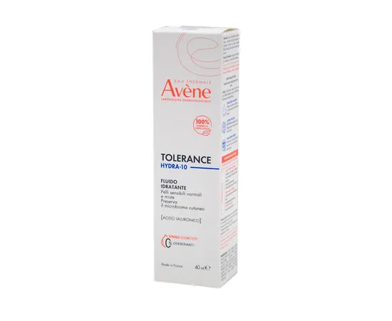 Avene Tolerance Hydra-10 Feuchtigkeitsfluid Natürlich 40Ml