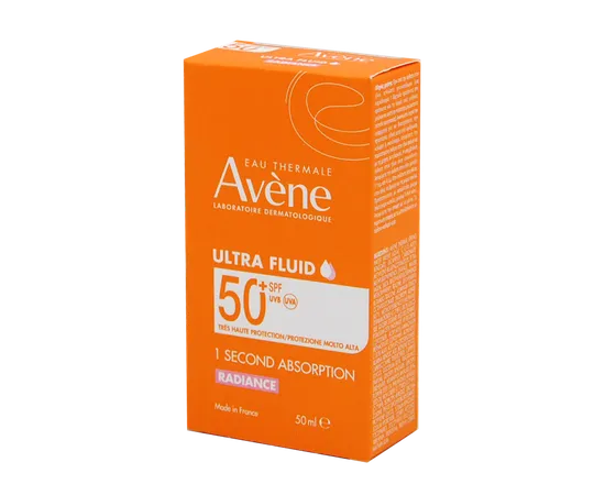 Avene Ultra Fluido 50 SPF+ Luminosità Viso Collo anti inquinamento 50 ml