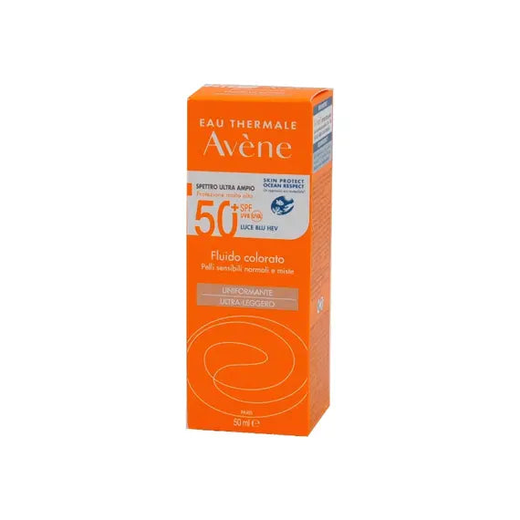 Avene Solare 50+ Fluido Colorato 50 Ml | Acquista Online su Farmaclick