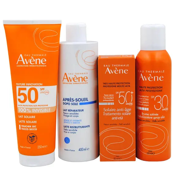 Promozione Solari Pacchetto Eau Thermale Avène + Borsa Mare in Omaggio