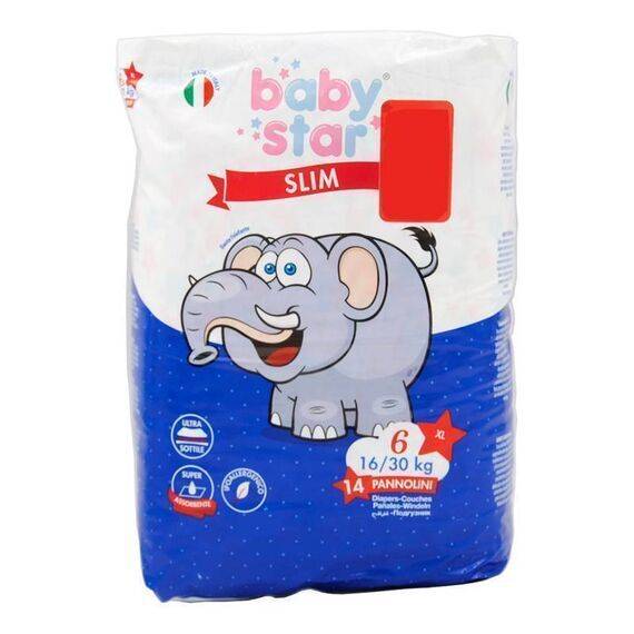 Baby Star 14 Pannolini 6 Xl 16-30kg | Acquista Online su Farmaclick