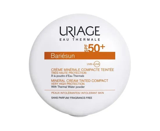 Uriage Bariesun Kompakte Getönte Mineralcreme Hell Spf 50+ Empfindliche Haut 10 Gr