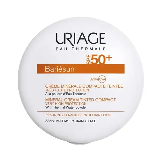 Uriage Bariesun Crema Minerale Compatta Colorata Chiara Spf 50+ Pelli Intolleranti 10 Gr | Acquista Online su Farmaclick