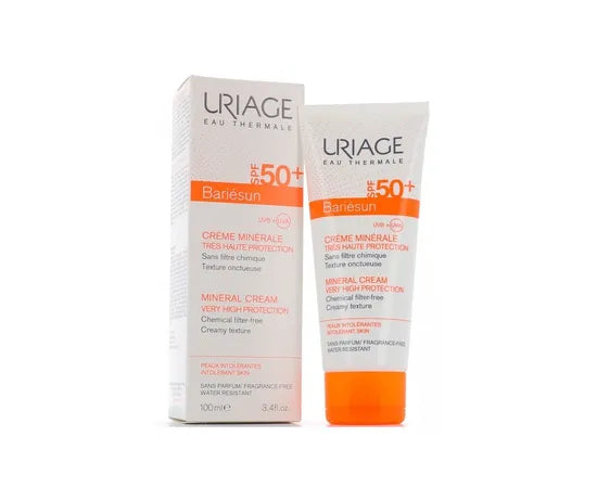 Uriage Bariesun Mineralische Creme LSF 50+ für intolerante Haut 100 ml
