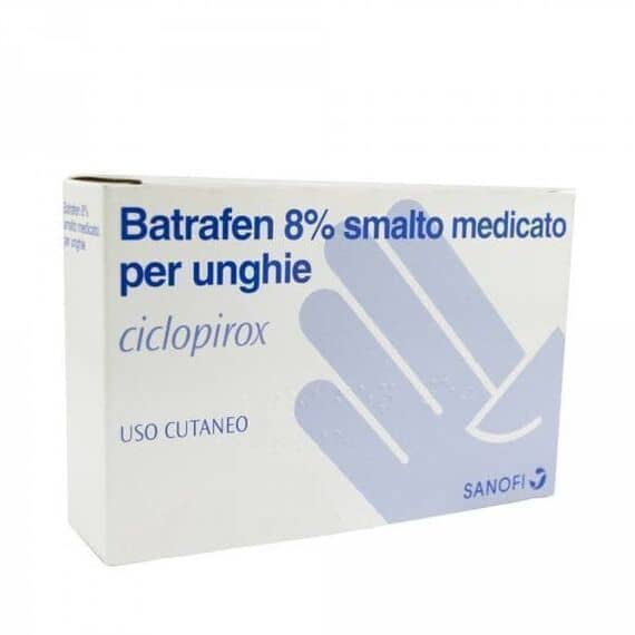 Batrafen Smalto Medicato per Unghie 8% di Ciclopirox per Onicomicosi | Acquista Online su Farmaclick