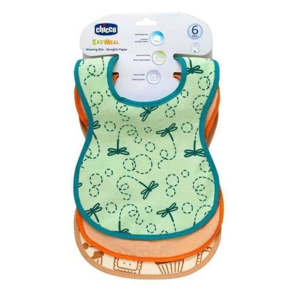 Chicco Bavaglini Pappa 6 M+ Neutre 3 Pz | Acquista Online su Farmaclick