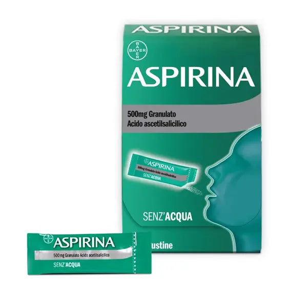 Aspirina 500 Mg Granulato Effervescente 10 Bustine | Acquista Online su Farmaclick