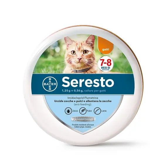 Bayer Seresto Collare Antiparassitario per Gatti | Acquista Online su Farmaclick
