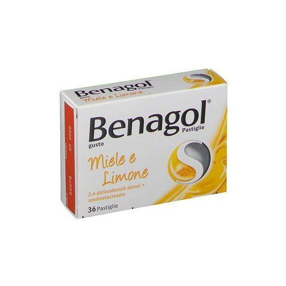 Benagol Miele - Limone 36 Pastiglie | Acquista Online su Farmaclick