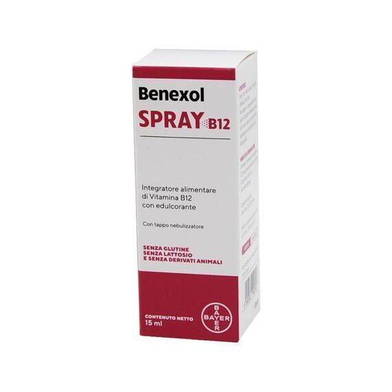 Benexol Spray B12 Integratore Alimentare di Vitamina B12 15 Ml | Acquista Online su Farmaclick