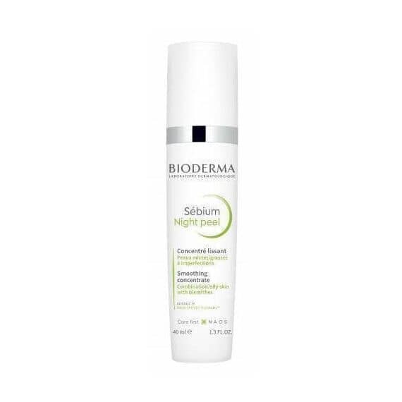 Bioderma Sebium Night Peel Concentrato Levigante Pelle Mista e Grassa 40 Ml | Acquista Online su Farmaclick