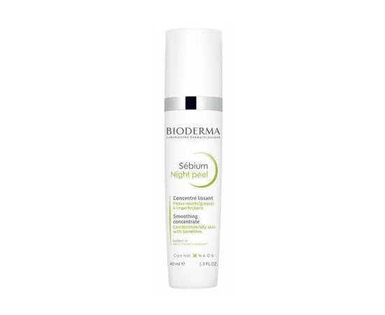 Bioderma Sébium Night Peel Glättendes Konzentrat Mischhaut und fettige Haut 40 ml