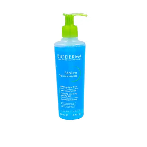 Bioderma Sebium Gel Moussant Gel Detergente per Pelle Mista o Grassa 200 Ml | Acquista Online su Farmaclick