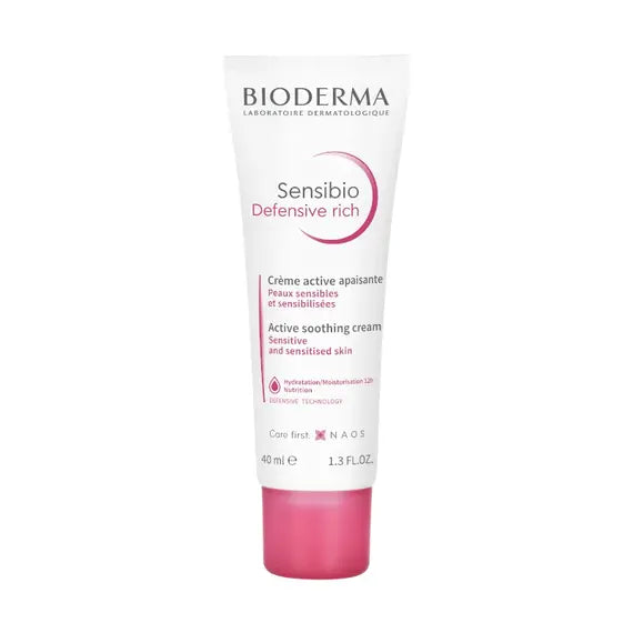Bioderma Sensibio Defensive Rich Crema Ricca Attiva Lenitiva Pelle Sensibile 40 Ml | Acquista Online su Farmaclick