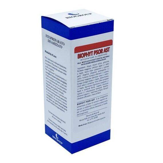 Biophyt Psor Ast Integratore Alimentare Drenante Soluzione Idroalcolica 50 Ml | Acquista Online su Farmaclick