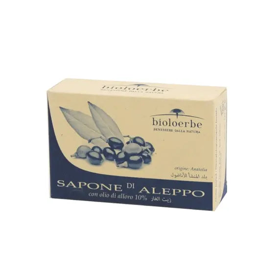 Bioloerbe Sapone di Aleppo 10 % Olio di Alloro 125 G | Acquista Online su Farmaclick