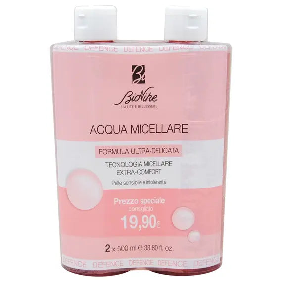 Bionike Acqua Micellare Ultra Delica 2 X 500 Ml | Acquista Online su Farmaclick