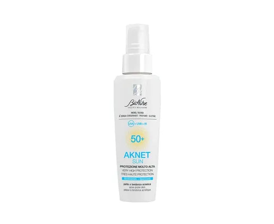 Bionike Aknet Sun Protezione Molto Alta Spf 50+ 50 Ml