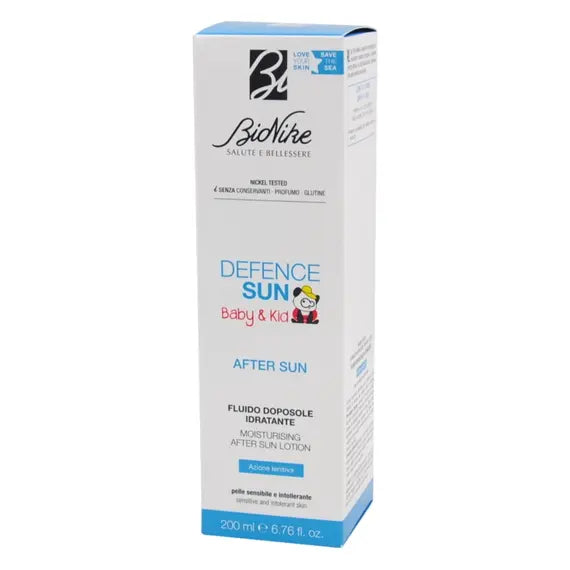 Bionike Defence Sun Baby & Kid Fluido Doposole Idratante 200 Ml | Acquista Online su Farmaclick
